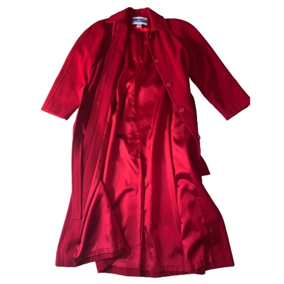 Vintage Pendleton Virgin Wool Long Trenchcoat 8 - Picture 9 of 15